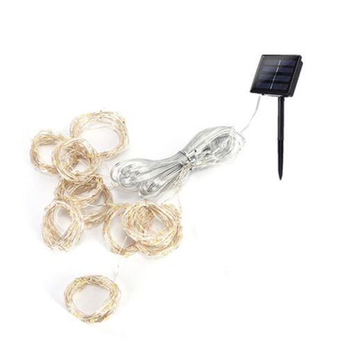 Solar Led Light Outdoor Fairy Curtain Lights Solar Garland o
