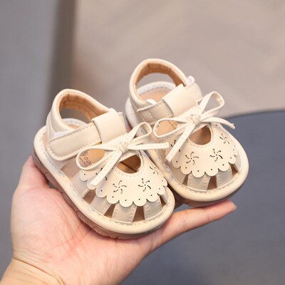 Female Baby Princess Shoes 0-1 Years Old 2 Baotou Called San