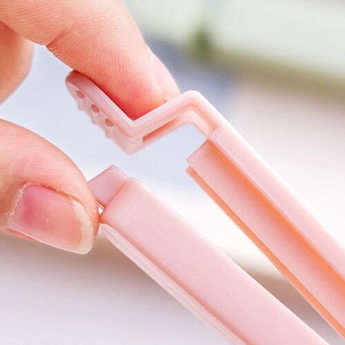 5Pcs Food Bag Clips Househould Food Snack Storage Sealing Ba