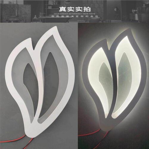 Petal Wall Sconce Acrylic LED Wall Pack Light Modern Wall