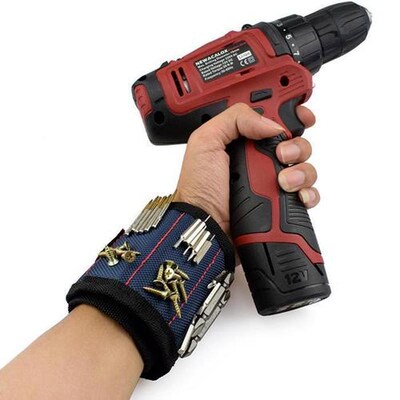 Magnetic Wrist Support Band with Strong Magnets for Holding