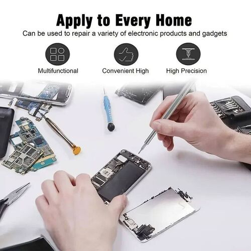 Magnetic Precision Screwdriver Set, 25 In 1 With 24 Piece Mi