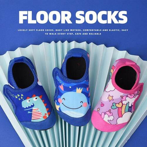 Children Anti-slip Home Shoes Baby Girl Cotton Non-slip Floo