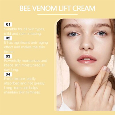 HOYGI Bee Venom Face Cream Nourishing Moisturizing Smooth Fa