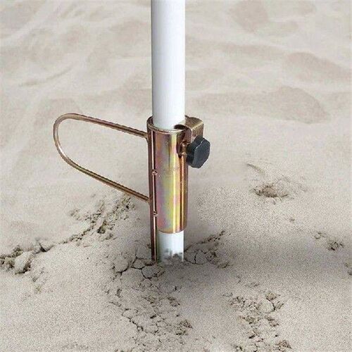 AD08-Beach Umbrella Fixing Ground Nail Anchor Bracket Beach