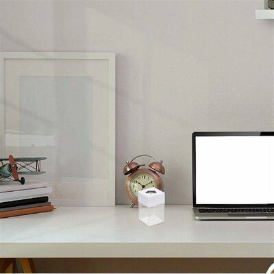2 Pcs Paper Clip Storage Bucket Staples Dispensers Binder