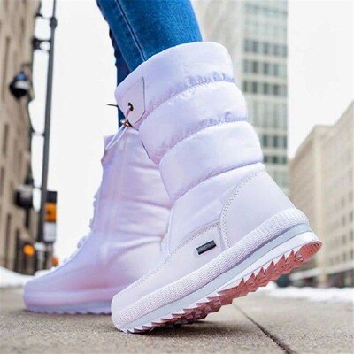 Women Warm Anti-Slip Boots Water-Resistant Winter Snow