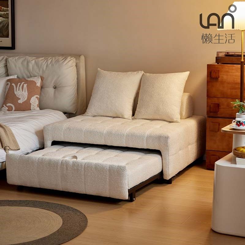 懒生活沙发床两用可伸缩小户型单人沙发家用多功能折叠懒人沙发,住宅家具,沙发床,淘宝优惠券,粉丝福利购,淘宝优惠卷