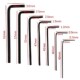 Allen Wrench 0.7mm Set Key for Hexagon Mini 3mm 7Pcs New