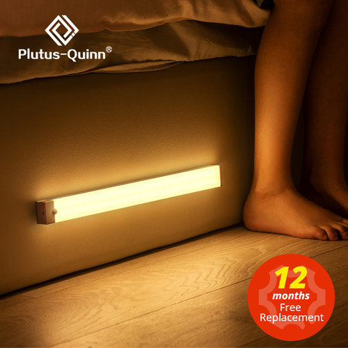 Plutus-Quinn LED Night Lights Wireless Motion Sensor Wall Li