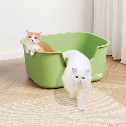 Extra-large Cat Litter Box Semi-enclosed Cat Toilet