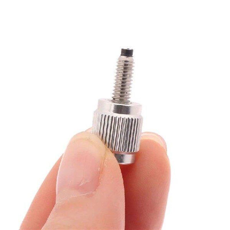 1/2 PCS M4x12mm Aluminum Hand Screw With Nylon Protective