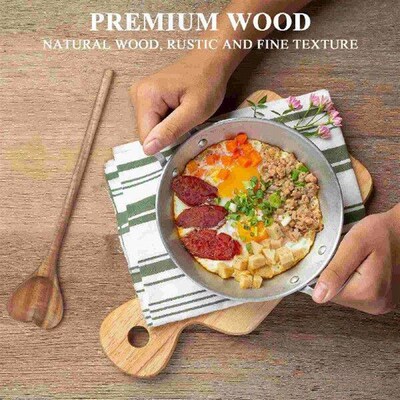 Honey Spoon Coffee Ramen Cooker Wooden Cream Reusable