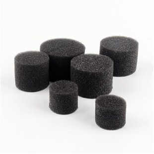 100pc Black Rooting Sponge Hydroponics Block Cloning Collar