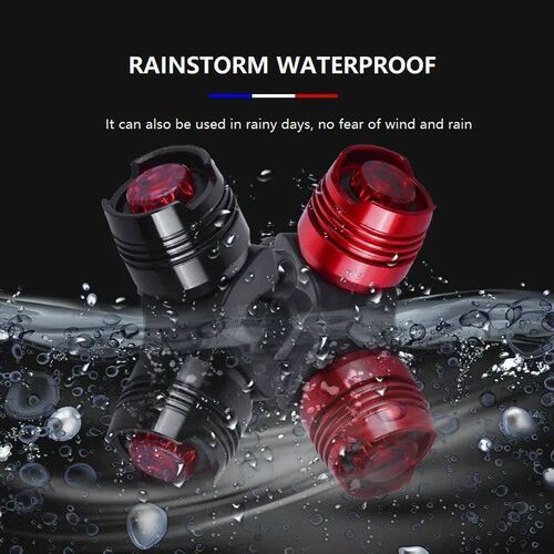 Road Mountain Bike Light LED Flash Waterproof Bicycle Tail L