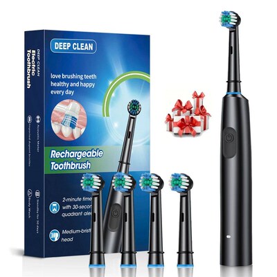 Electric Toothbrush Rotary Rechargeable Electric Toothbrush