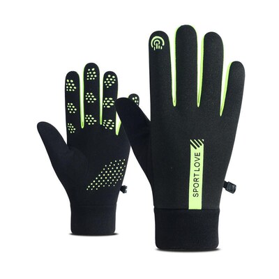 Cycling gloves for men and women winter windproof waterproof