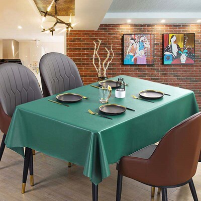 Leather table cloth waterproof oil free tea a few table pads