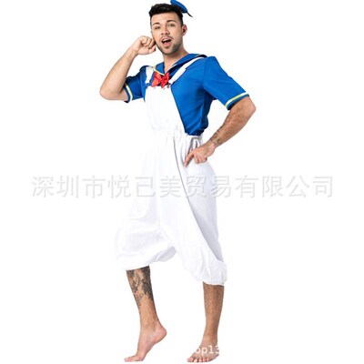 Donald Duck Halloween Party Costume COSPLAY Animation Costum