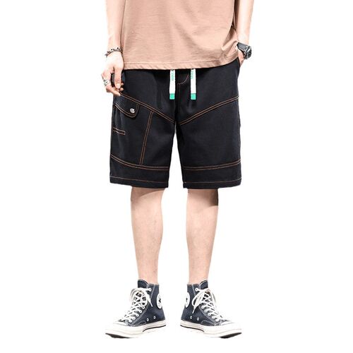 Casual Shorts Mens Summer New Loose Large Size Mens Five-p