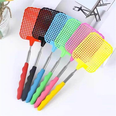 New Extendable Fly Swatter with Durable Plastic Head, Extend