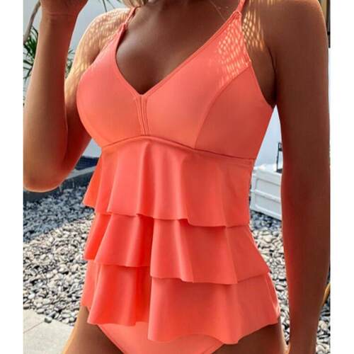 2023 New High Waist Bikini Set Swimsuit Women Beachwear Swim