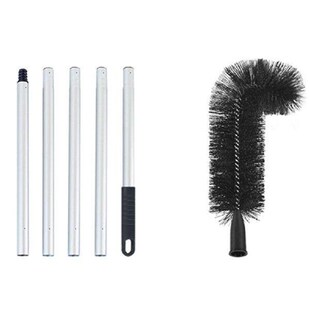 Aluminum Alloy Eaves Cleaning Brush Gutter Cleaning Brush