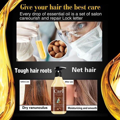 2 in 1 Shea Butter Shampoo hair care smooth and soft