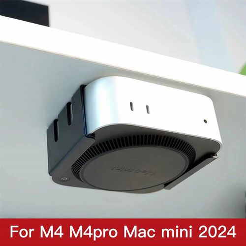 Under Desktop Monitor Bracket Stand For  Mac mini M4 pro 202