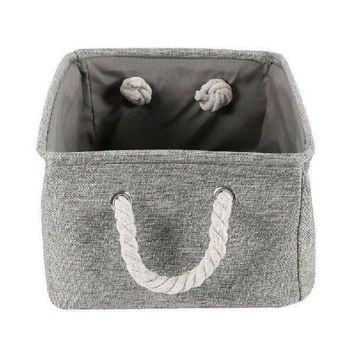 S/M/L Linen Storage Basket Foldable Sundries Storage