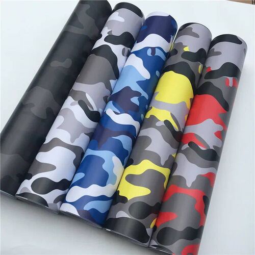 Arctic Snow Black Camo Vinyl Car Wrap Film Camouflage Vinyl