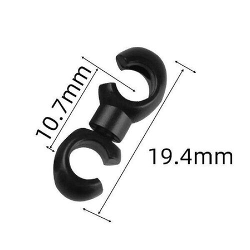 10pcs/set Bicycle Brake Gear Cable S Style Clips