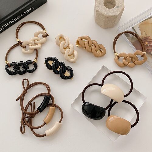 New Korea Women Hair Ropes Temperament Hair Bands Elastic Ru