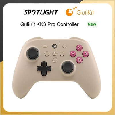 GuliKit KK3 Pro Controller with Hall Effect Joysticks Trigge