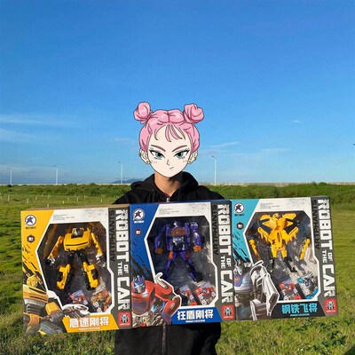 Large Autobots Optmus Wasp Ares Deformaton Toy Robot Boy Mod