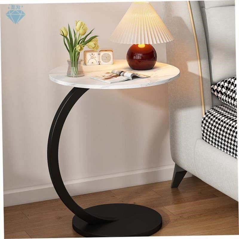 Nordic ins coffee table sofa few bGedroom mini round table图片