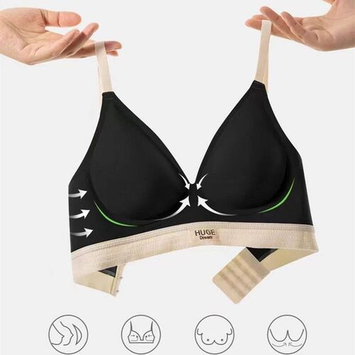 Hot Style No Trace Comfortable Womens Underwear No Steel Ri