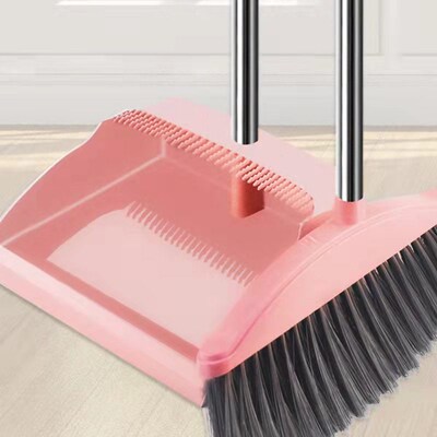 Three-piece magic broom, broom and dustpan set
