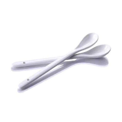 5PC Porcelain Spoons Mini Kitchen Ceramic Tea Coffee Sugar