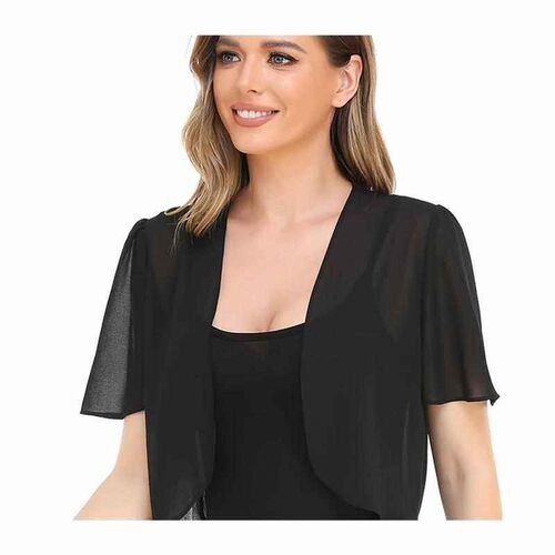white summer tulle beach sunscreen women clothes bolero