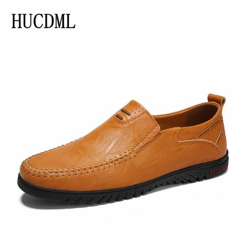 Leather Shoes for Men Casual Male Soft Sole Comfortable Shoe