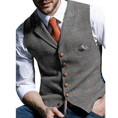 Mens Suit Vest Mens Casual Vest In Stock Hair Groom Best M
