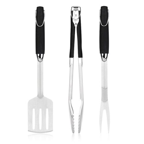 Plastic Handle Stainless Steel Barbecue Set Bbq Grill mbinat