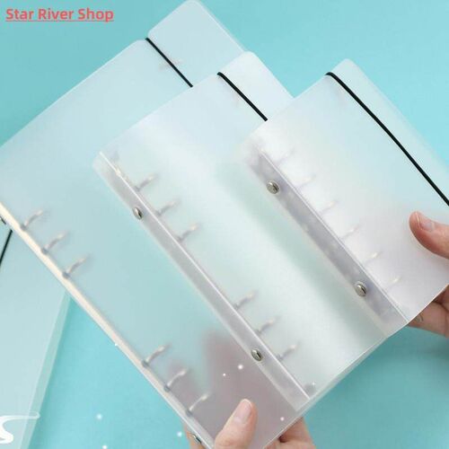 Simple Style Translucent Matte Binder Loose Strap Loose Leaf
