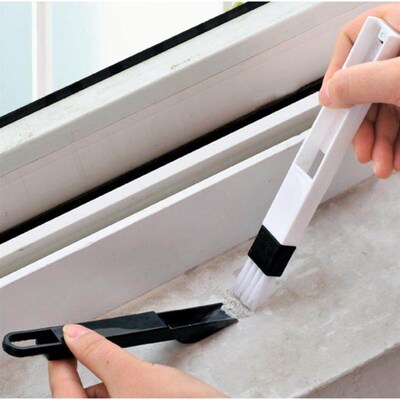 Home Cleaning Tools: Window Groove Brush, Screen Window Brus