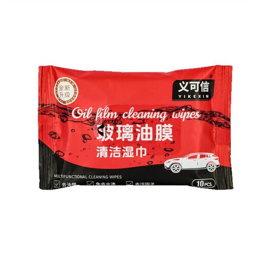 Glass Oil Film Removal Wet Wipes, Convenient Cleaning Wipes