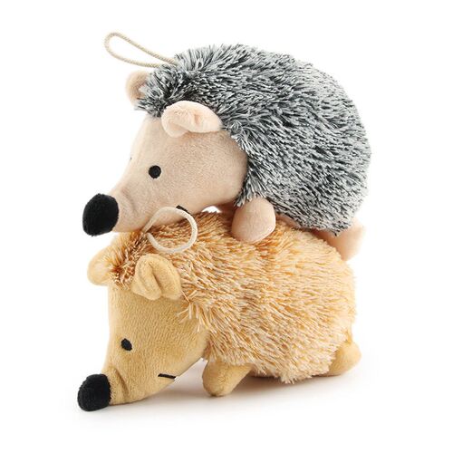 Hedgehog Soft Plush Dog Toys Small/Large Dogs Interactive /S