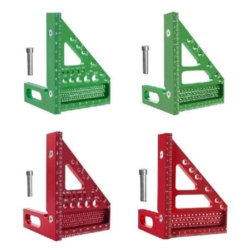 Aluminum Triangles Ruler for Accurate Measurement Angles