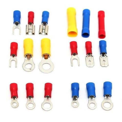 1200 Pcs Electrical Wire Ring Fork U-type Spade Terminal