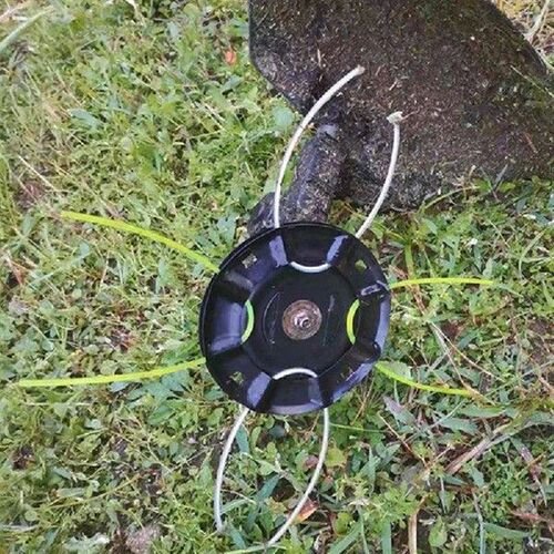Steel Lawn Mower Head Free 4 Lines Replacement